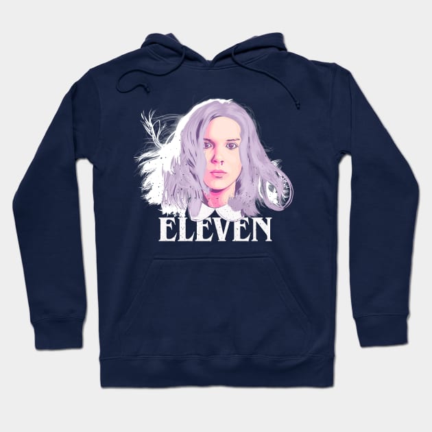 Eleven Stranger Things 011 Hoodie by ArtMoore98